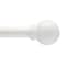 Kenney Mfg Kenney Chelsea 5/8" Standard Decorative Window Curtain Rod, 48-86", White KN71703V1 - alternate 1